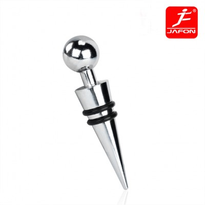 Metal wine stopper fashion zinc alloy wine bottle stopper